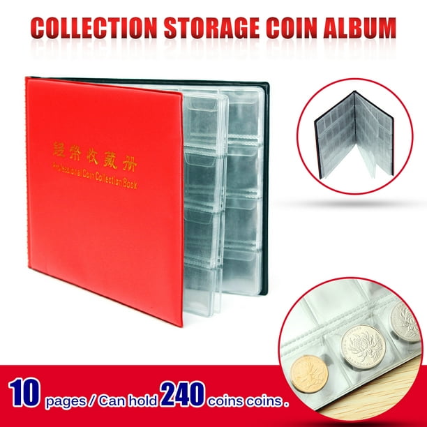 Collecting 420Grids Pocket World Coin Collection Storage Holder Money Album Book 